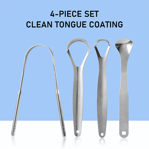 4 Piece Oral Care Tool Set